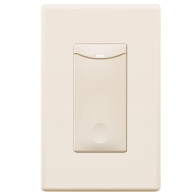 SensorWorx Wall Switch and Load Controller For Wireless Sensors - 120-277V - Ivory