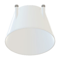 Sylvania White Reflector compatible with 4" Superior Class Recessed Downlights