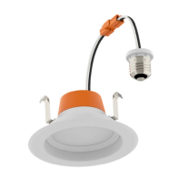 Sylvania LEDVANCE Dual Selectable RT 4" LED Retrofit Downlight - 5 | 6 | 7W - Smooth Reflector - CCT Selectable - 120V