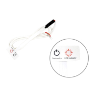 Green Creative Adhesive Field Fixture Mount for Test Switch and Indicator Light