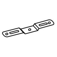 Day-Brite Stainless Steel Top Bracket Kit for V3W