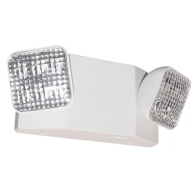 Chloride Value+ LED Emergency Unit - White Housing - (2) 1W LED Lamps - Remote Capable
