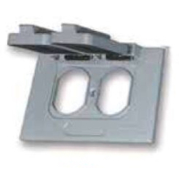 Westgate One-Gang Duplex Horizontal Cover