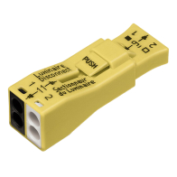 Wago Luminaire Disconnect Connector Socket - 2 Pole