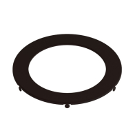 RAB BRONZE TRIM FOR 6" ROUND WAFER DOWNLIGHT