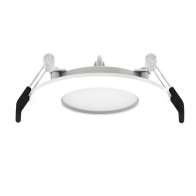 RAB 3" 6W LED Edge-Lit Wafer Downlight - Smooth Trim - CCT Selectable - 120V