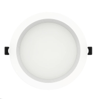 RAB 6" 13W LED Edge-Lit Wafer Downlight - Baffle Trim - CCT Selectable - 120V