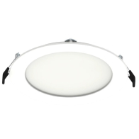 RAB 6" 14W LED Edge-Lit Wafer Downlight - Smooth Trim - CCT Selectable - 120V
