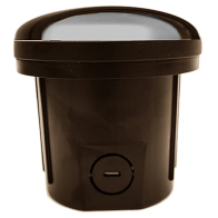 Westgate WLL-152 Integrated LED Well Light - Halfmoon Lens - 5W - 3000K - 200 Lumens - 12V - Oil-Rubbed Bronze