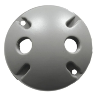 Westgate Round Cover - 1/2" Trade Size - 2 Outlet Holes