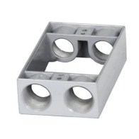 Westgate One-Gang Extension Box - 1/2” Trade Size - 4 Outlet Holes