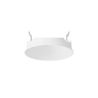 DMF Lighting X-Series 2" Round Adjustable Beveled Flangeless Trim - White