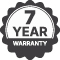 7 Year Warranty