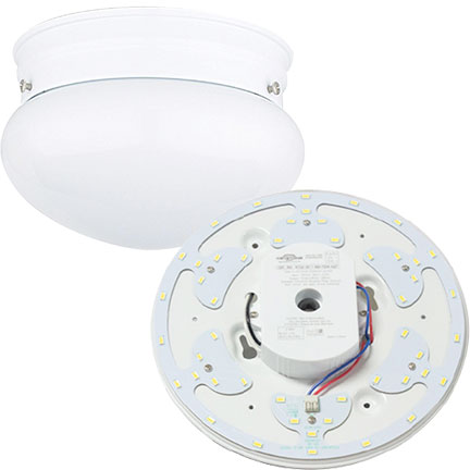 Circular Ceiling Light Retrofits