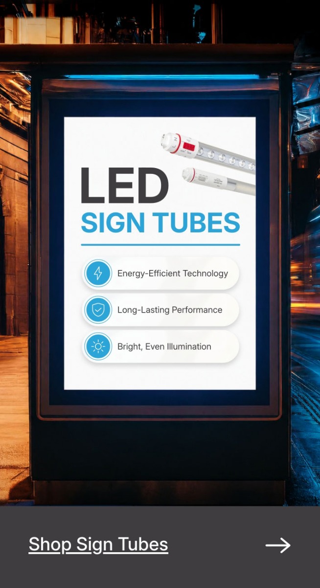 Shop Sign Tubes