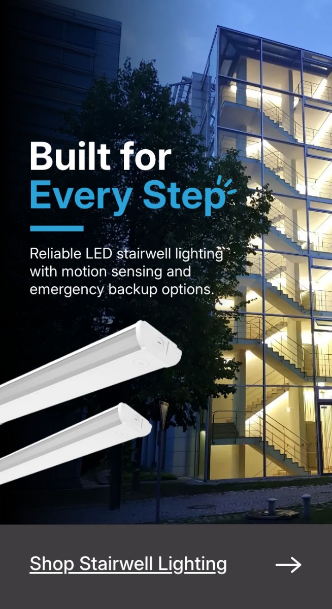 Shop Stairwell Lighting