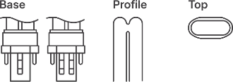 Two Pin Twin Base